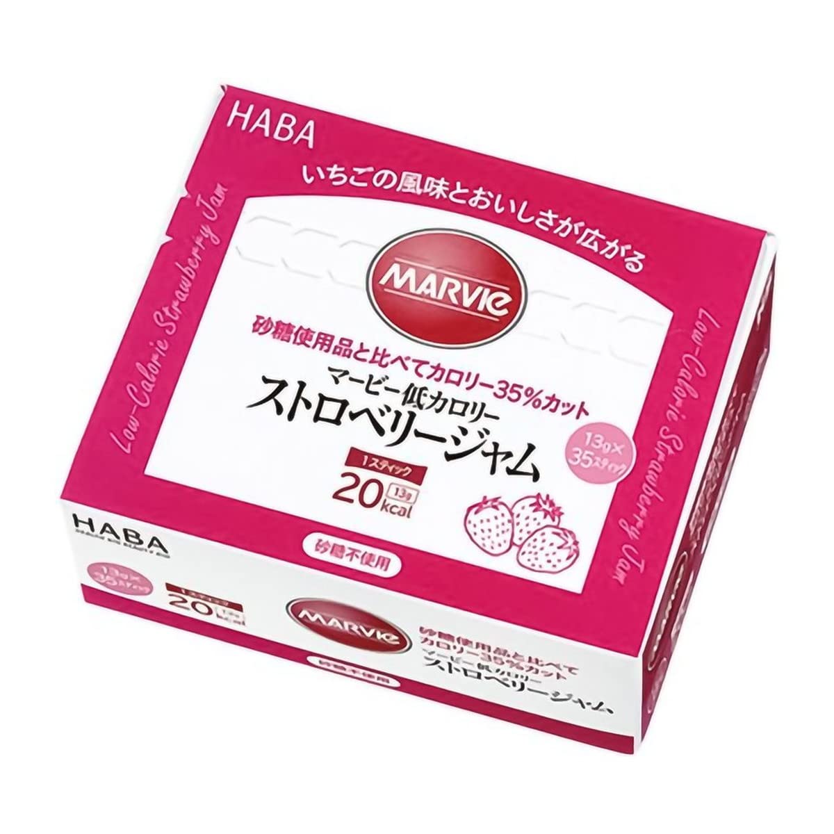 マービー 低カロリーストロベリージャムスティック 13gX35本