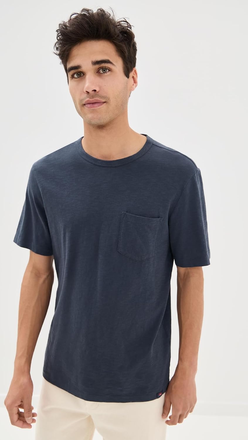 Faherty Men's Sunwashed Pocket Tee