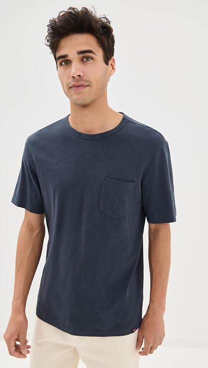 Faherty Men's Sunwashed Pocket Tee