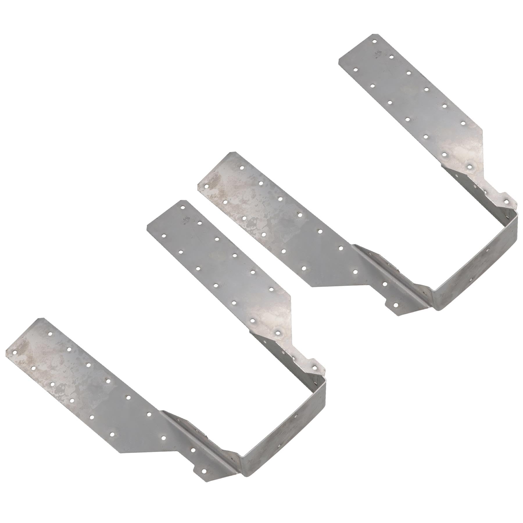 Stainless Steel Hanger Wood Joist Support Fixings Loft Beam Holder 91mm 2pc