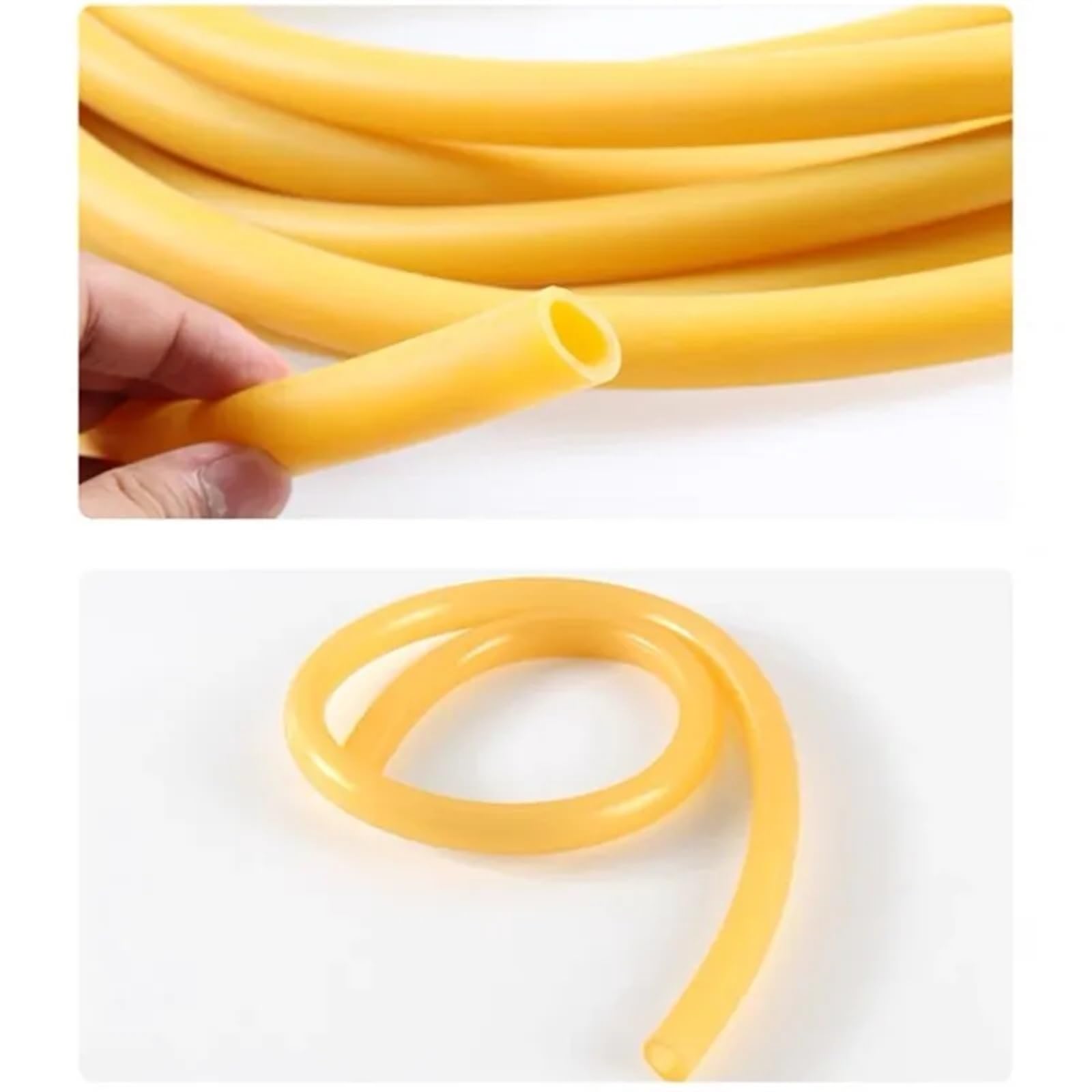 Manguera Caucho Mangueras de caucho látex 1/2M ID 1,6~9mm tubo elástico alta resistencia Para Acuario(2m,OD 12xID 7mm)