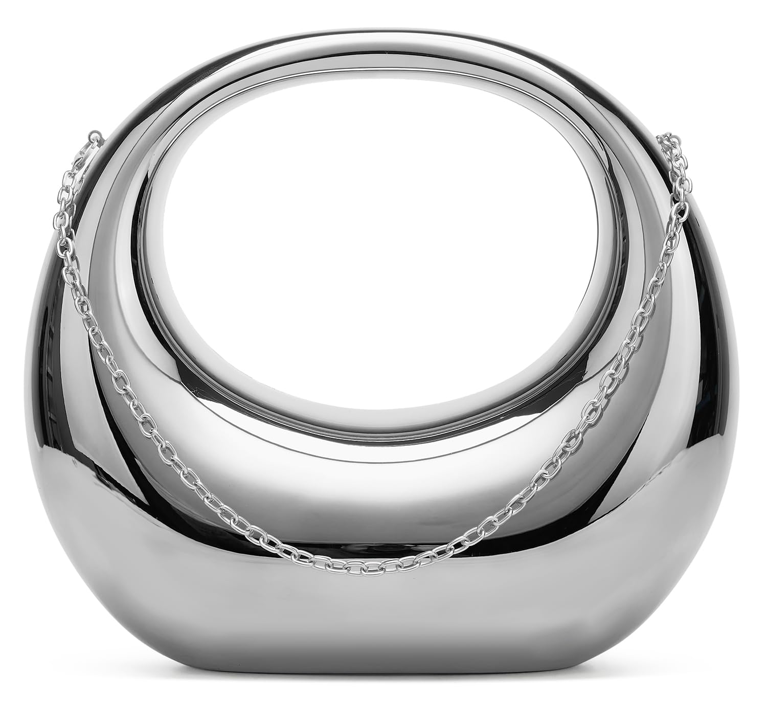 Acrylic Clutch Purse for Women Y2k Silver Gold Evening Purse Tote Hobo Bag Satchel Crossbody Purse Shoulder Bag 2024