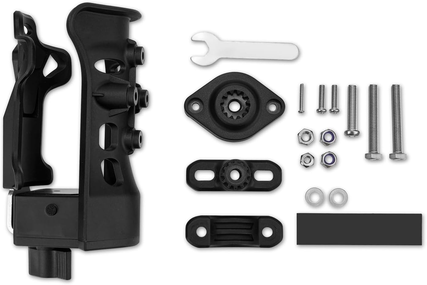 Anti-Theft Motorcycle Cup Holder, Extra Large Adjustable Size Bike Water Bottle Holder for 1.95 – 3.6" Diameter Bottles, Motorcycle Drink Holder for Stroller, Moto, Bicycle, Scooter, Wheelchair image 7 of 7 B0F8ZLHG4K