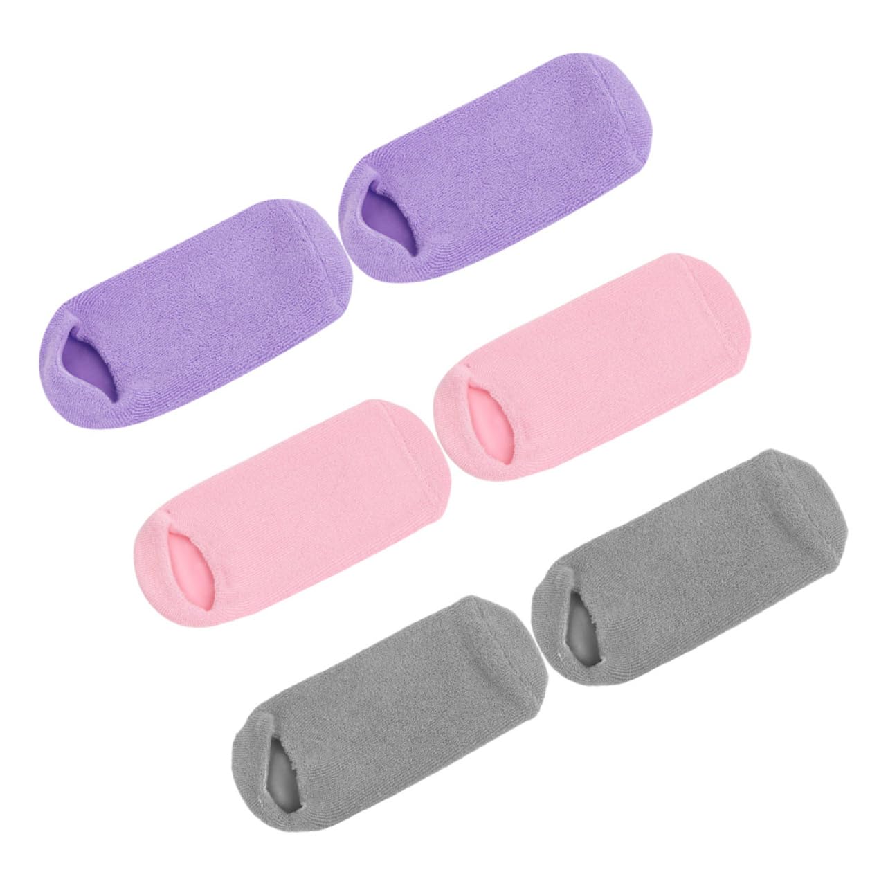 3paia Socks Idratanti Gel Per Dei Piedi Calze Termiche e Antiscivolo Per Spa e Riposo Riparazione Della e Talloni Screpolati