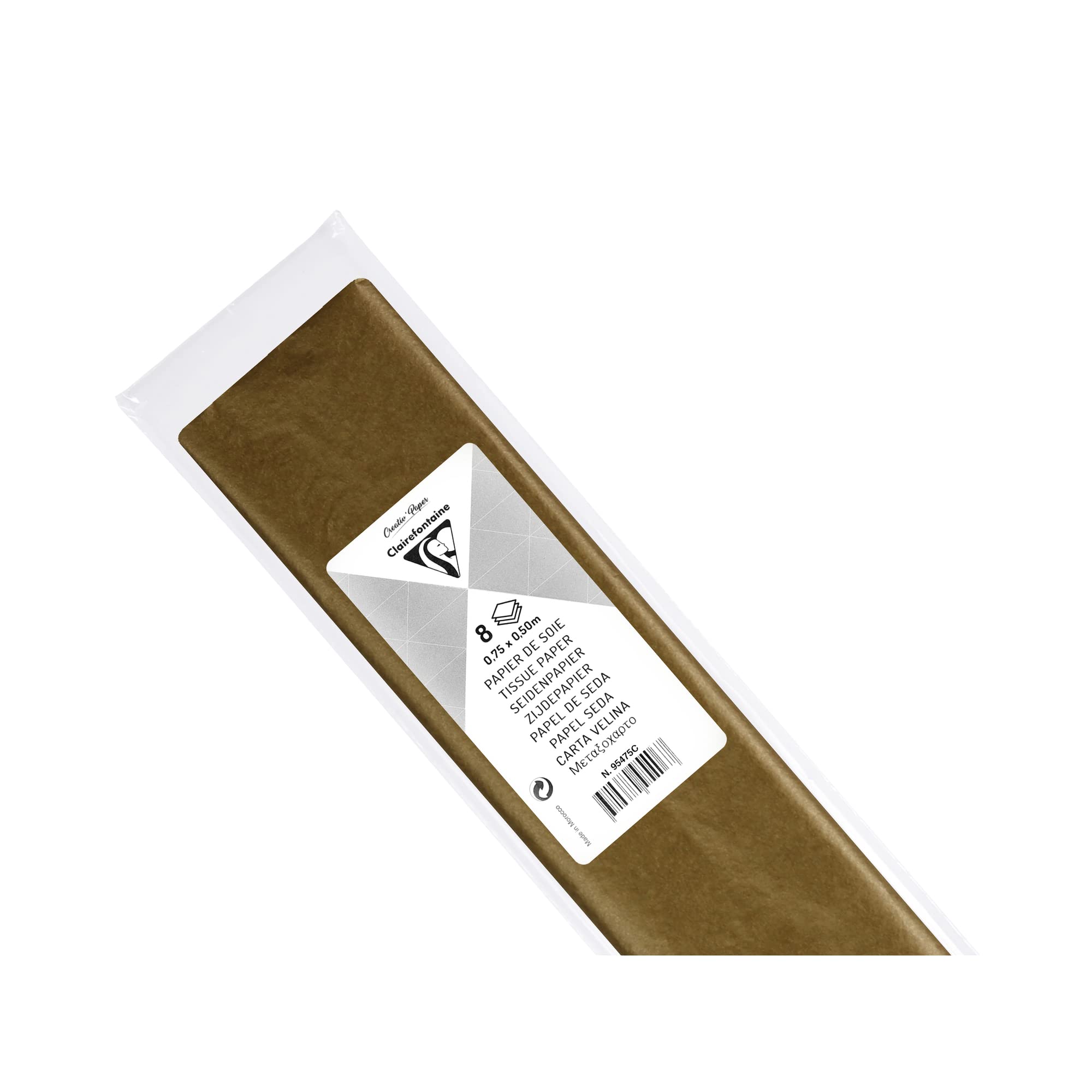 Clairefontaine 95475C Carta per Hobby Creativi, Oro