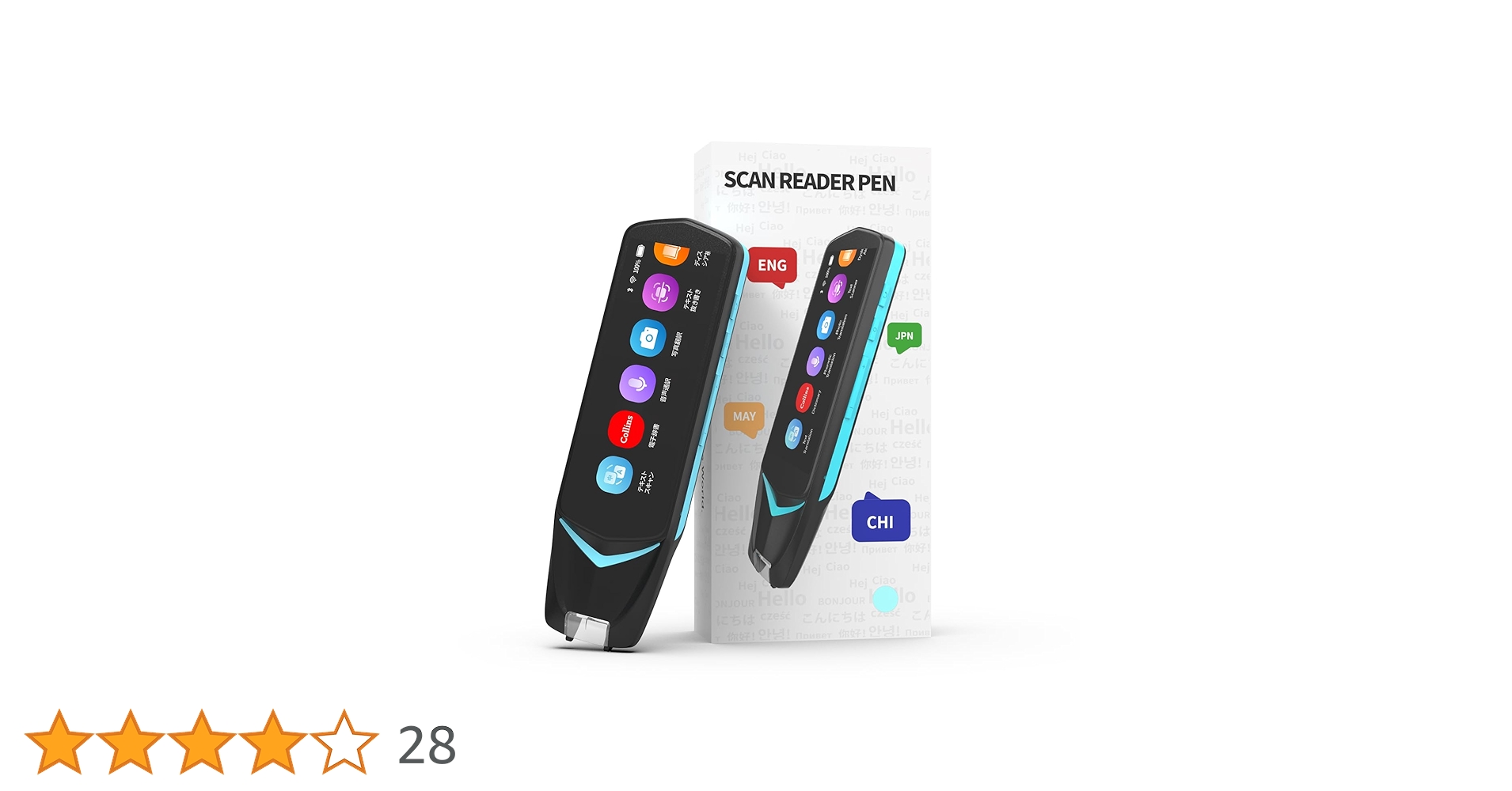 NEWYES ペン型スキャナー翻訳機 電子辞書 音声翻訳 Amazon.co.jp: NEWYES 翻訳機 ペン型スキャナー 電子辞書 音声