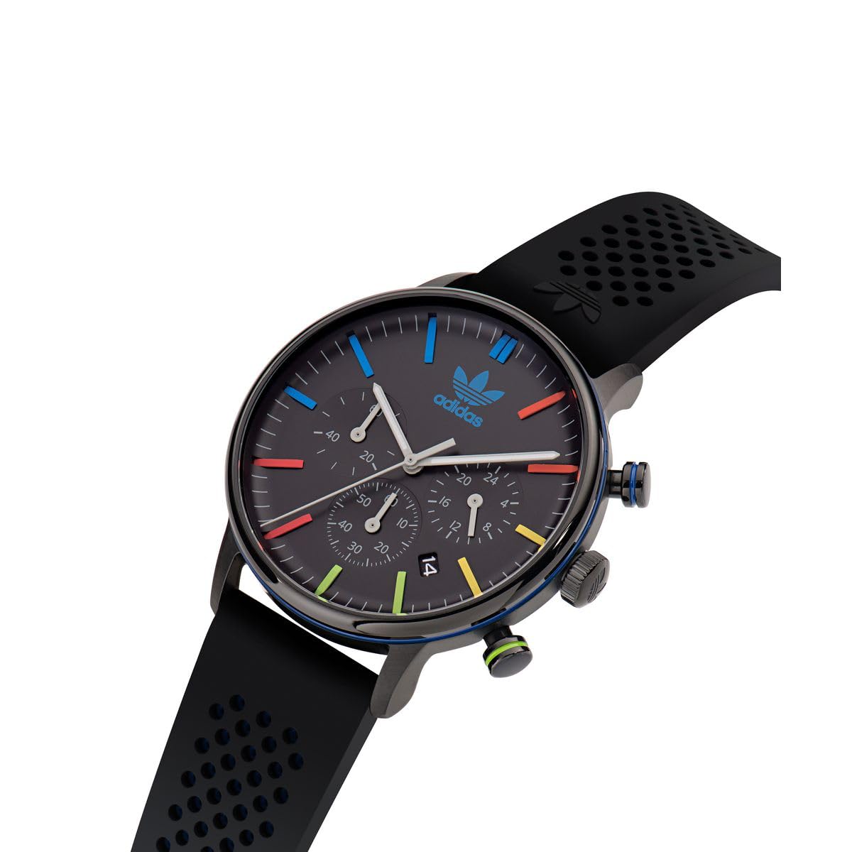 adidas Reloj Unisex Analogico Cuarzo con Correa de Silicona AOSY23021