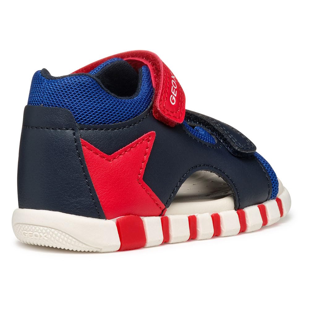 Geox - B SANDAL IUPIDOO BOY, Sandalia Bebé - Joven, Navy/Royal,