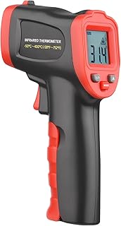 -50℃～400℃ /-58℉～752℉ Termômetro infravermelho Termômetro IR Termômetro portátil sem contato Testr de temperatura digital Pirômetro Pistola de temperatura para cozinha Cozinhar Churrasco