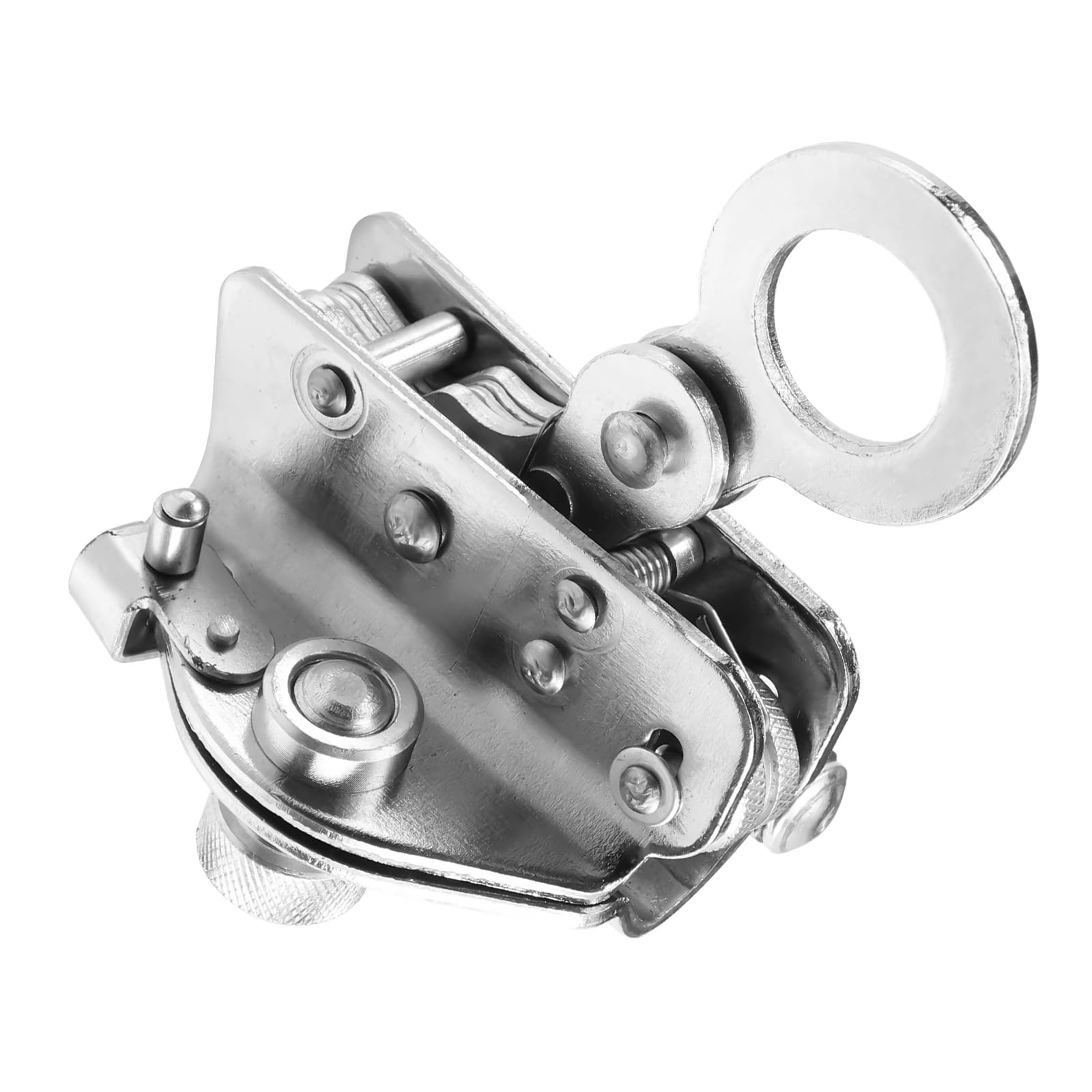 Rope Self-Locking Device Climb Locking Rope Grab for Construction Aluminum Single Hole Equipment Climbing