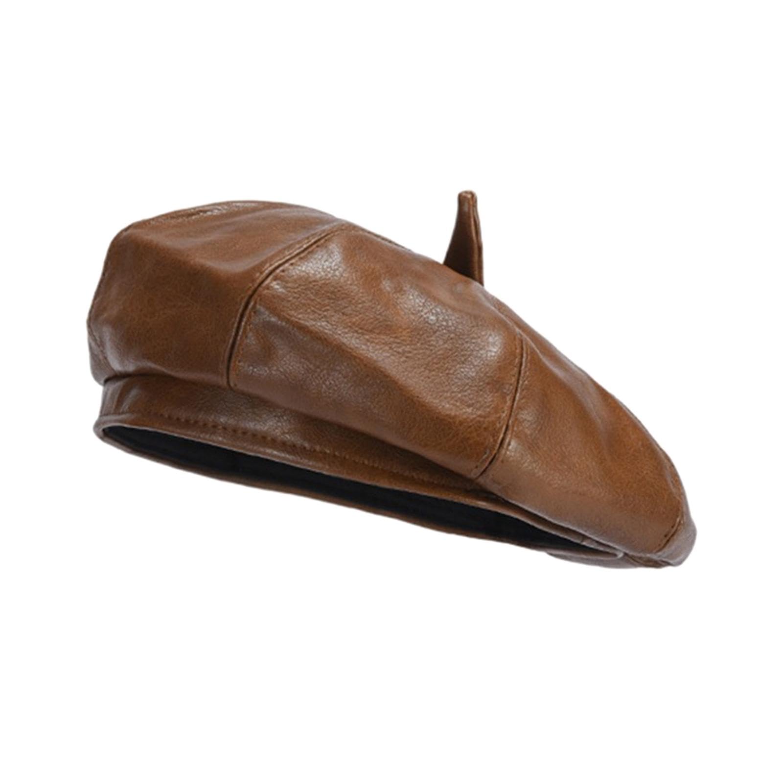 Enakshi Women Beret Hat Vintage Elegant with Adjustbale Sweatband Fashion Beanie Cap Brown| Clothing, Shoes & Accessories|Womens Accessories|Hats-image-17