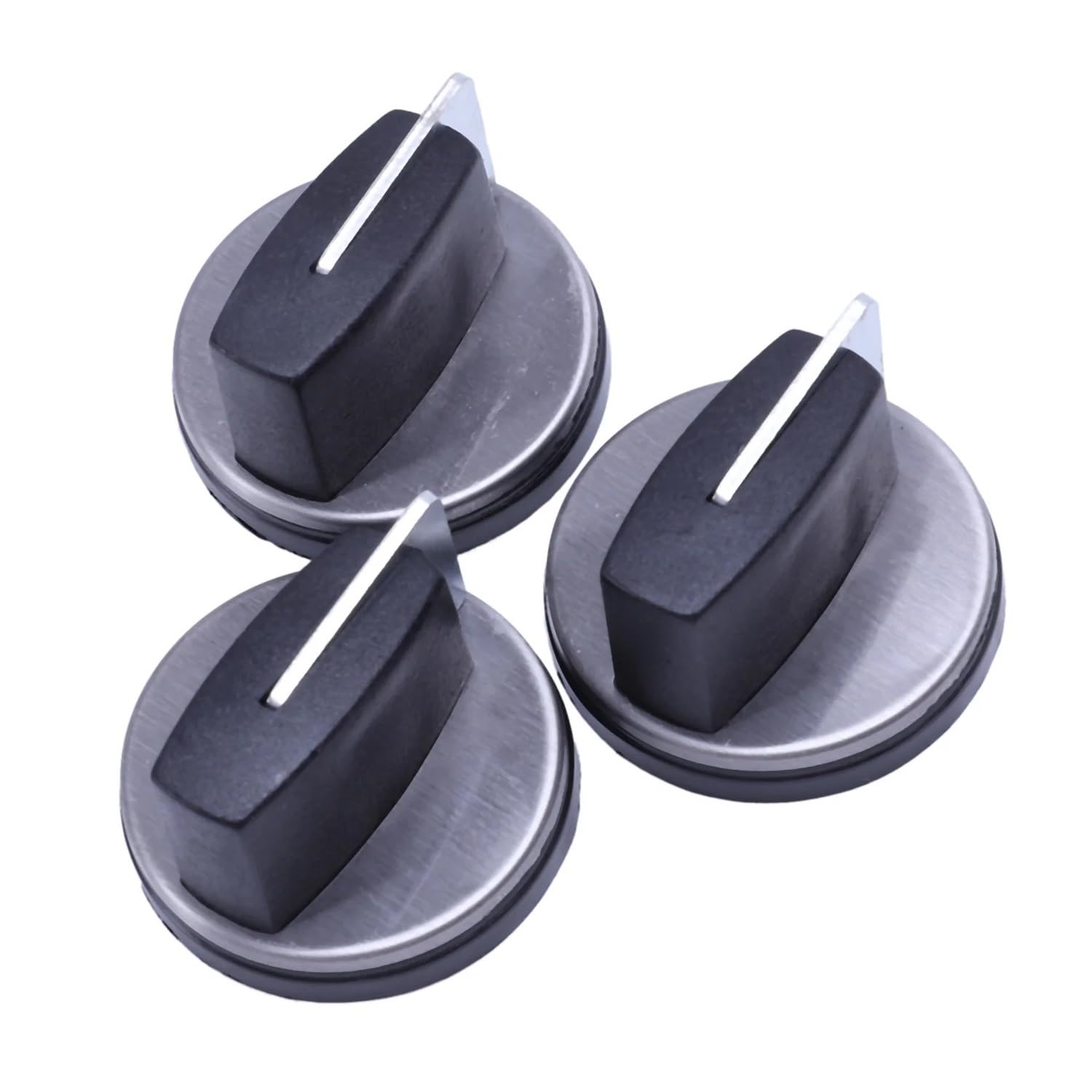 Pokrętła kuchenne,Przełącznik do kuchenki gazowej, Universal Burner Knobs for Gas Stove - 3 Pack Rotary Control Switches for Oven