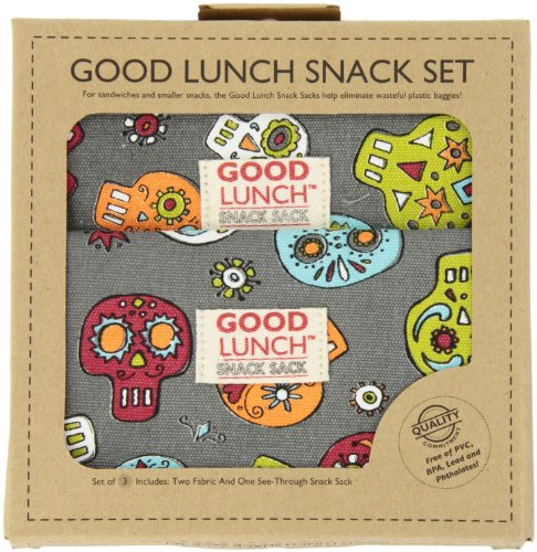Sugarbooger Good Lunch Snack Set, Dia de Los Muertos
