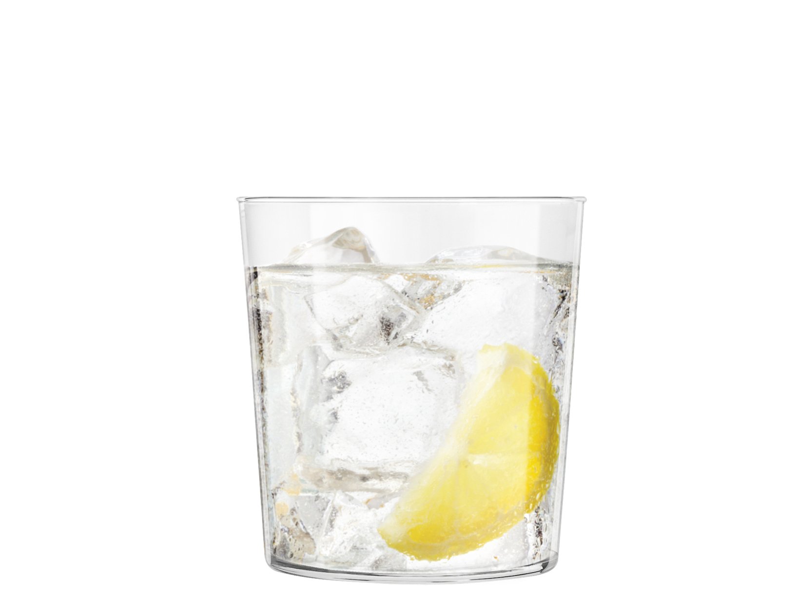 H&H – Set di 6 Bicchieri da Acqua, Vetro Ultrasottile, Trasparente, Capacità 350 ml, Eleganti, Leggeri, dal Design Minimal