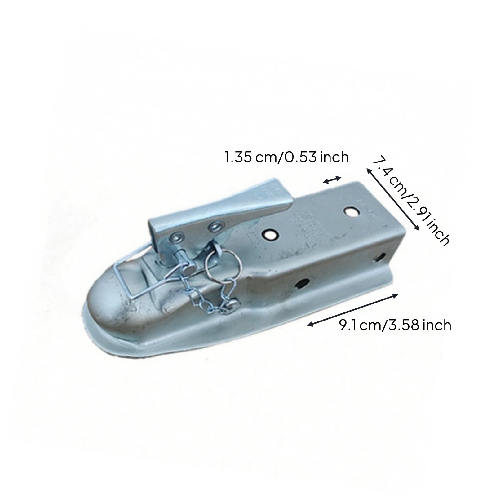 Acoplador Remolque con Cana | Acoplador Remolque con Cana, Fácil Instalación, para Tubo 6CM