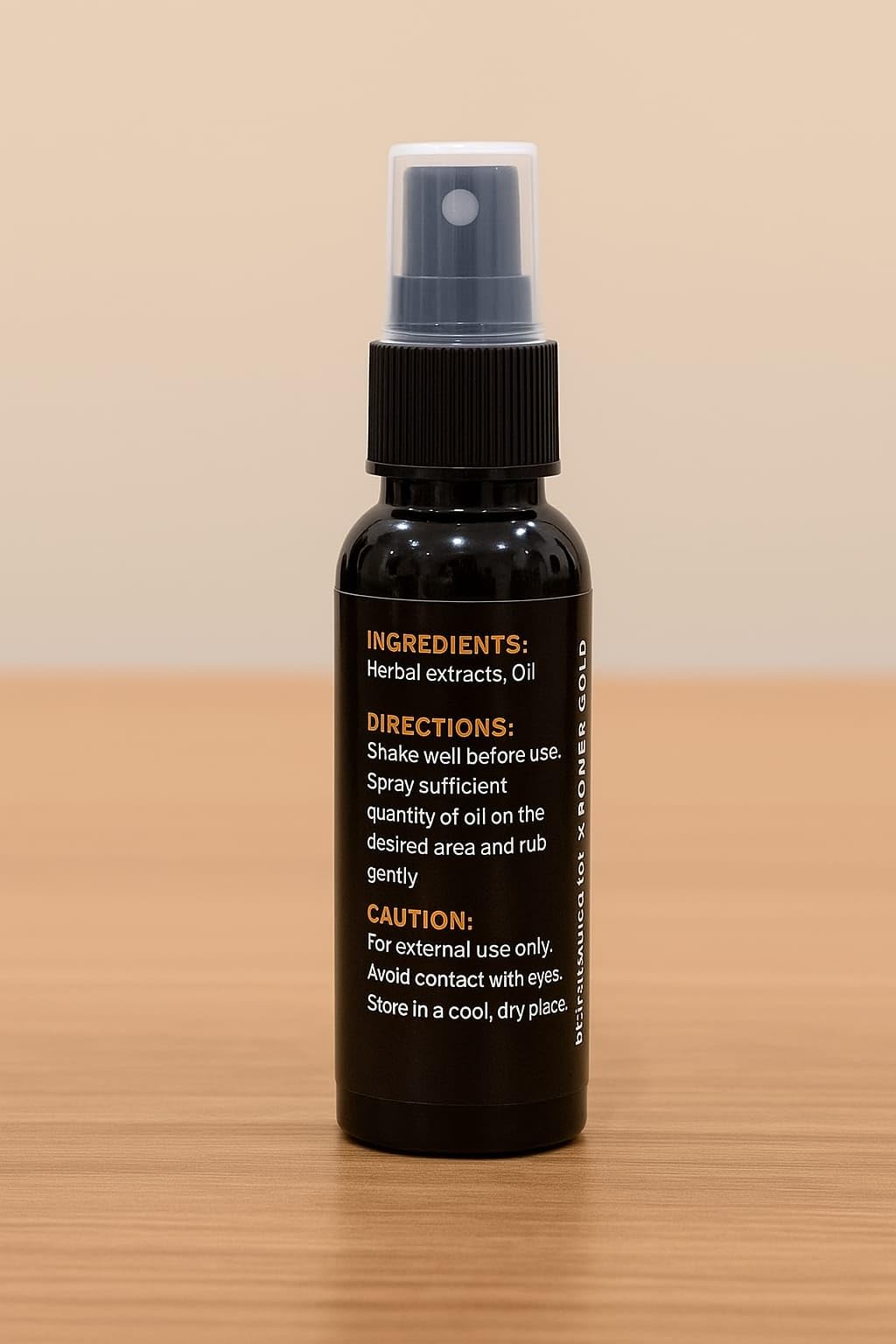 X Power Gold Ayurvedic Massage Oil for Men | Natural Vitality