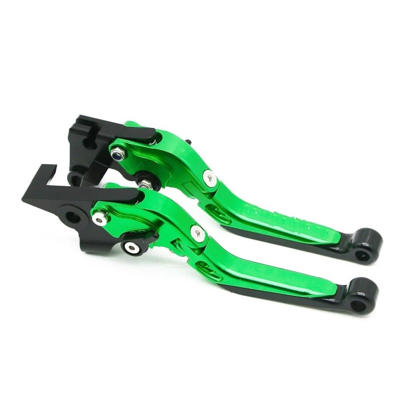 Bskwaq Bkgngnbk Motorcycle Brake Clutch Levers For Kawasaki Er6n 2006-2008 Motorcycle Accessories Aluminum Folding Extendable Brake Clutch Levers