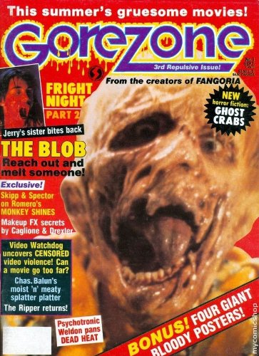 Cover of Gorezone, September 1988