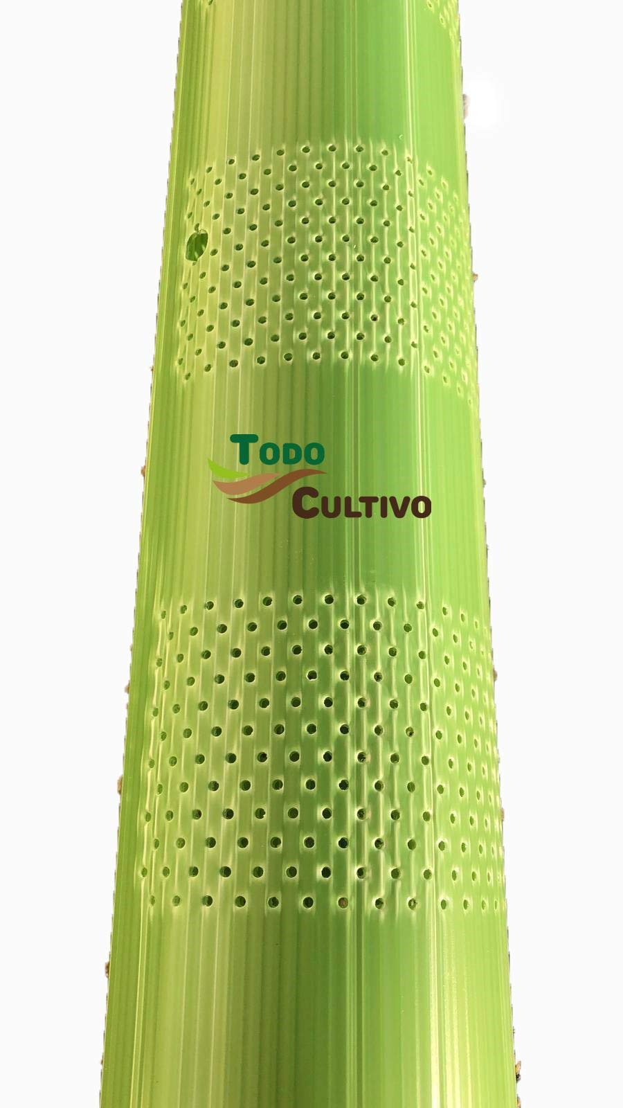 Todocultivo Protector de Árbol Perforado y Biselado. Pack de 20 Unidades de 100 cm de Altura