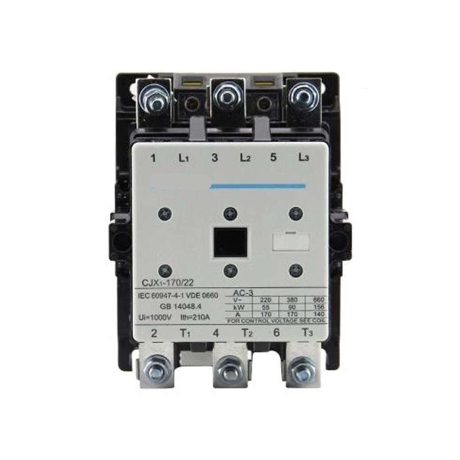 RCGKNNMUZ Electrical AC contactor CJX1-170/22 380V AC contactor