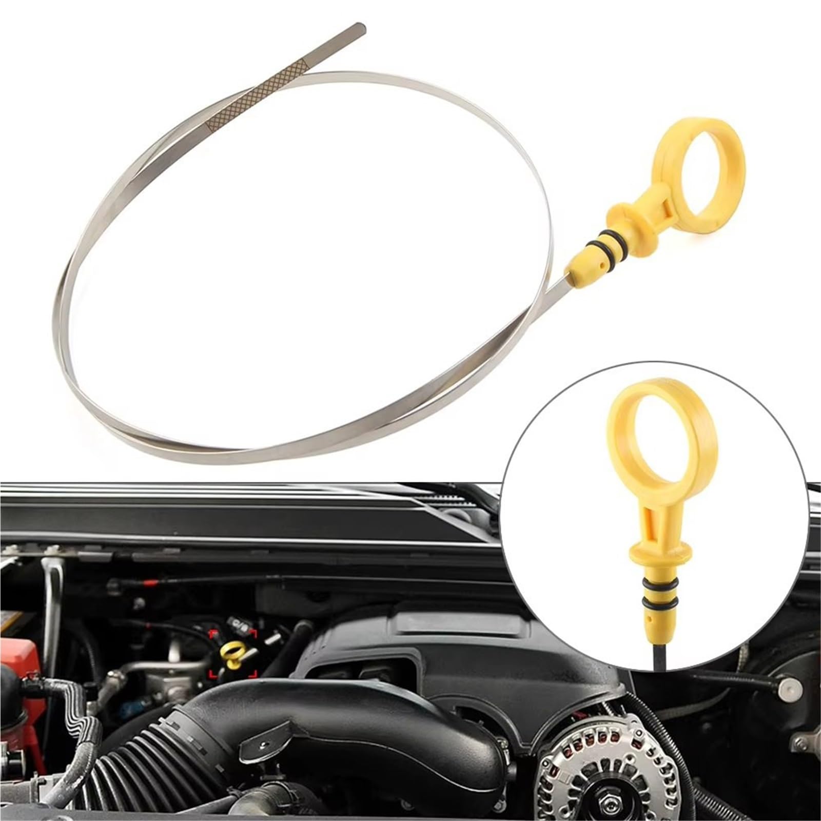 Ricambi per Mazda 3, A4, A5, B8, B9 2009, 2010, 2011 1 pz Asta di Livello Olio Motore Sensori di Livello Olio Auto ZJ01-10-450F