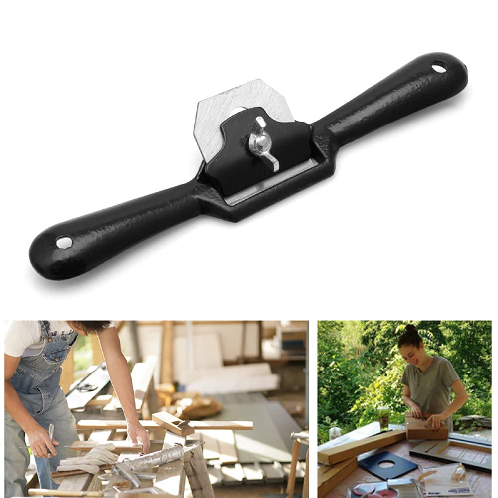 mini strug, 210mm Dwuręczny płaski strugarka do obróbki drewna Ostrze 45mm