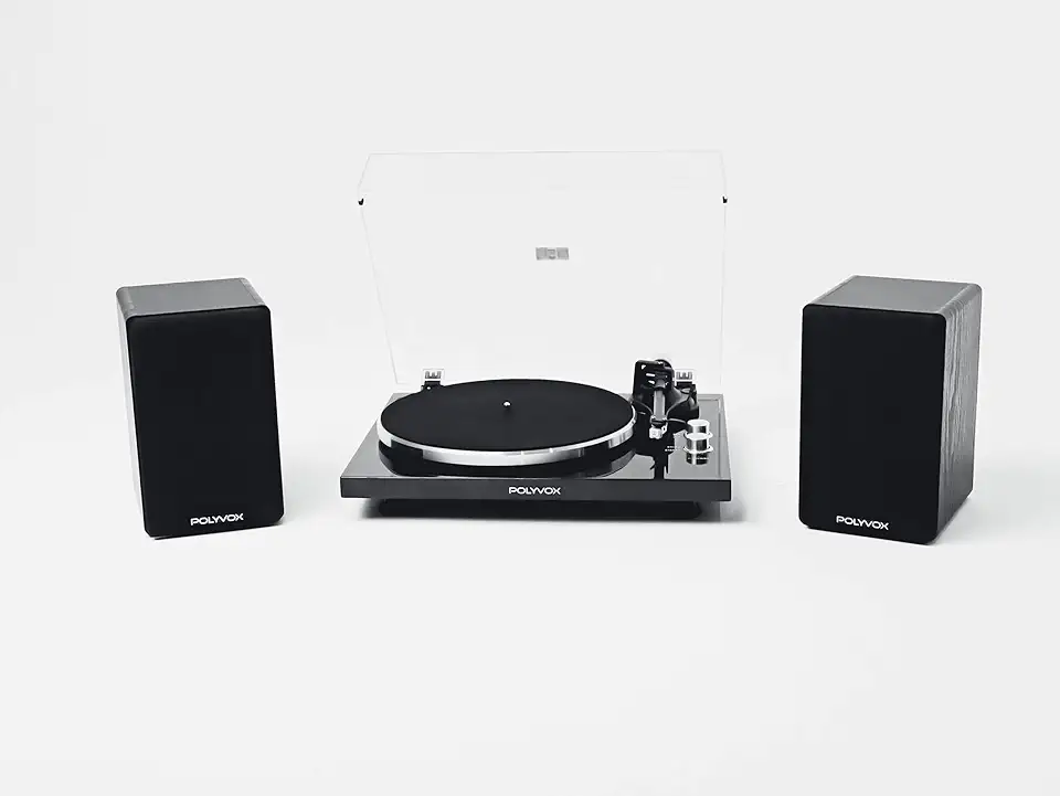 Polyvox, Kit Toca Disco Preto XTD67 + Monitor de Audio Polyvox Bivolt