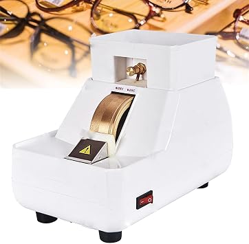 Manual Lens Grinder, Optical Lens Edger and Lens Polisher, Lens Grinder Cutter Glass Polishing Machine, for Fine Grinding, Fine Grinding and Slot Grinding