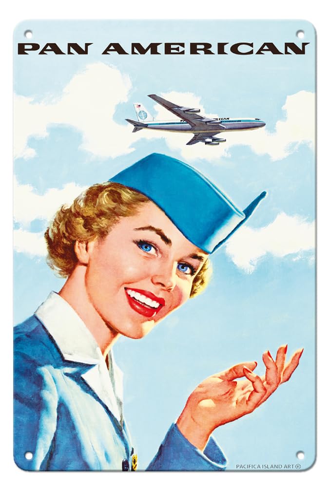 Amazon.com: Pacifica Island Art Pan American World Airways