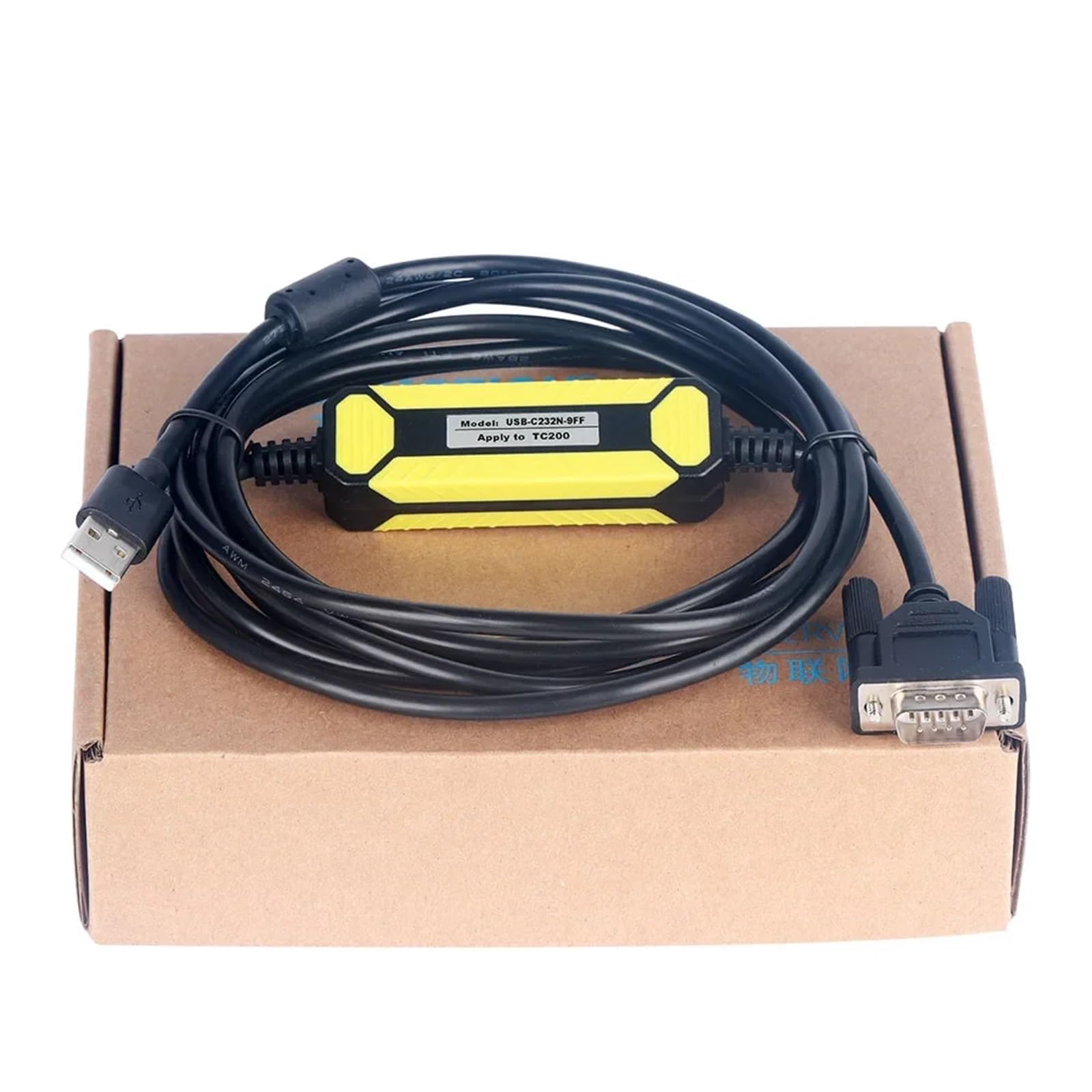 JDOUNFMO USB-C232N-9FF Applicable to for TC200 PLC Programming Cable Communication Download Data