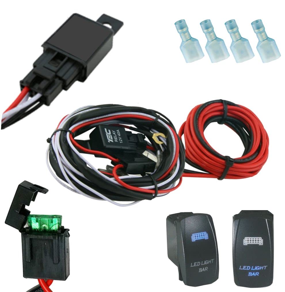 Buy 1 Heavy Duty Rocker Switch wire harness by Arsenal Offroad 40 Amp