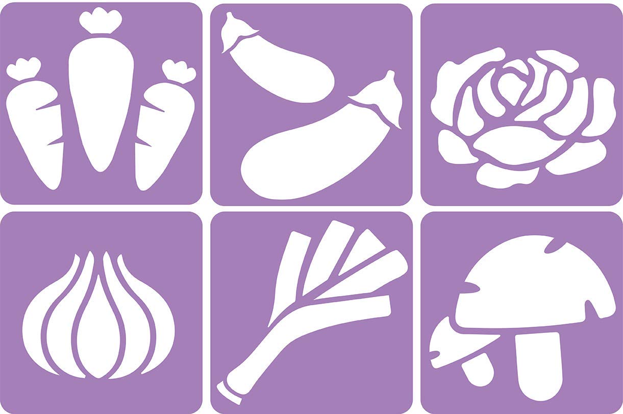 Sodertex Stencils, Purple, Standard