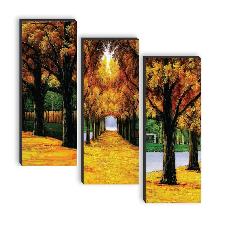 SAF paintings set of 3 Tree UV textured self adeshive wall painting for home decoration SANF-SJ183 (B0C6M55743) Amazon Price History, Amazon Price Tracker