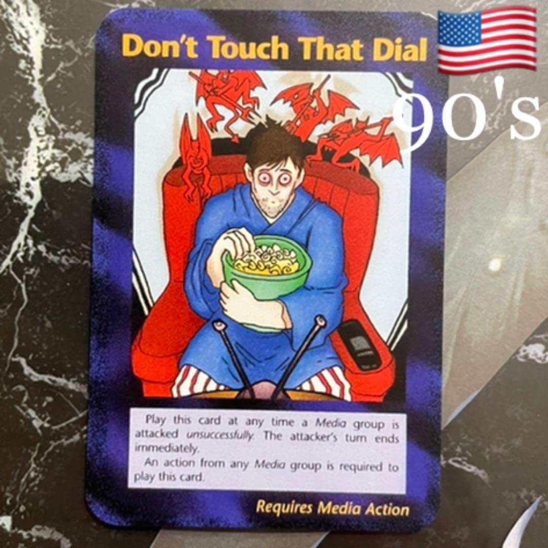 Amazon.co.jp: △美??90s USA チャンネルはそのままイルミナティカード