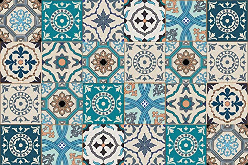 Queence | Küchen Spritzschutz 60x40 cm,Fliesenmuster\' | Küchenrückwand | Alu-DiBond | Fliesenschutz für den Herd und Spüle | Küche | Küchenfliesen | Fliesenspiegel | Rückwand Queence | Küchen Spritzschutz 60x40 cm,Fliesenmuster\' | Küchenrückwand | Alu-DiBond | Fliesenschutz für den Herd und Spüle | Küche | Küchenfliesen | Fliesenspiegel | Rückwand