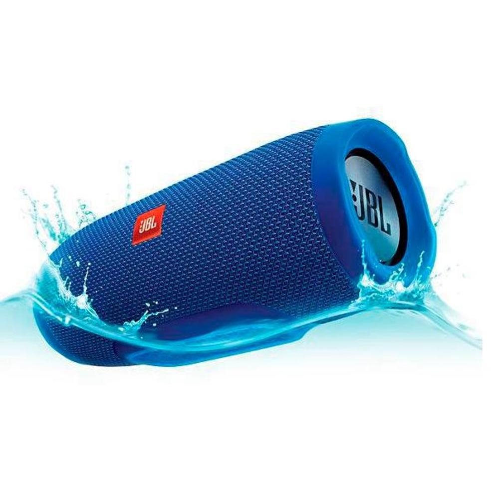 Caixa Bluetooth Jbl Charge 3 Wireless Prova D´Agua - Azul | Amazon