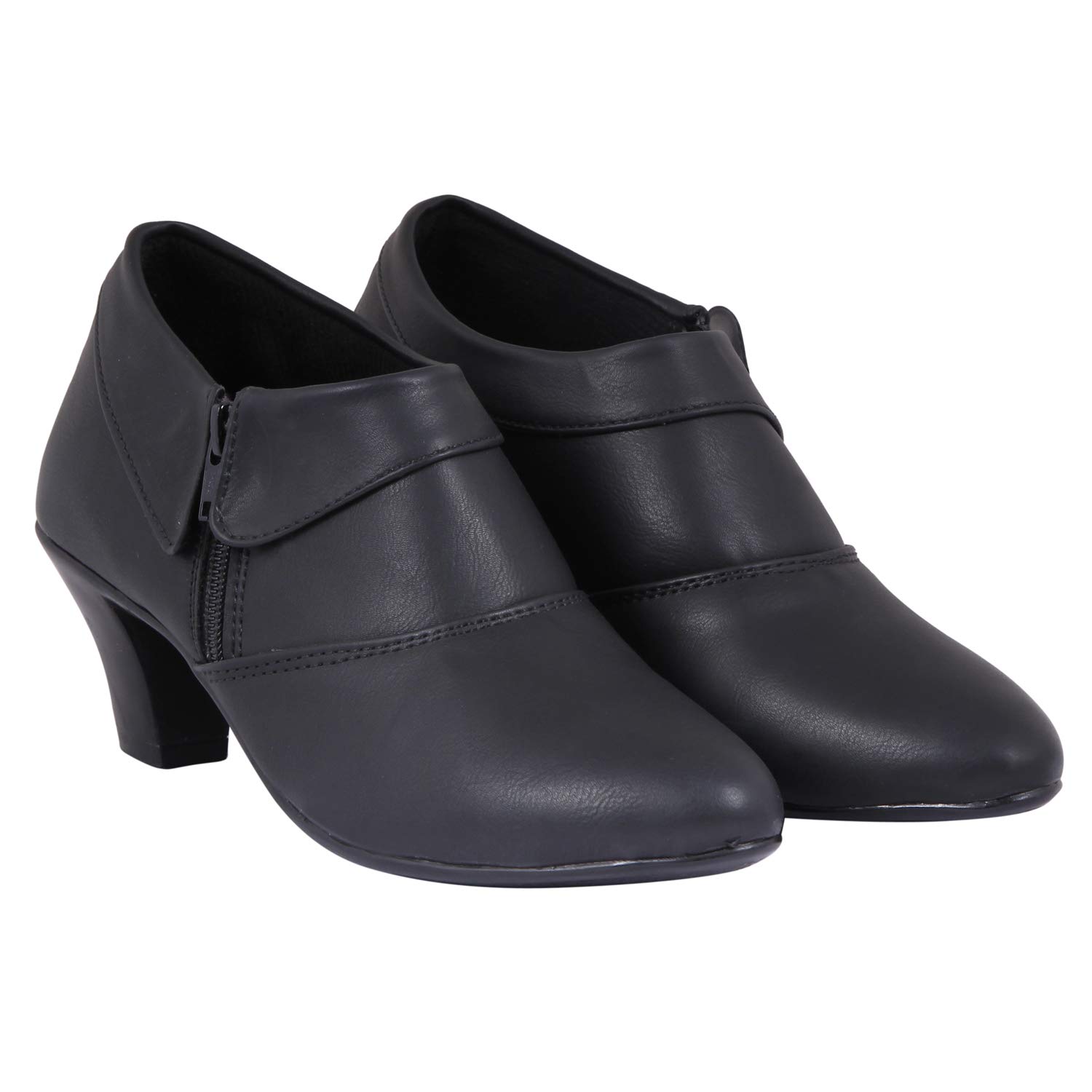 Right Steps Women Black Leather Boots - 4UK (B09NNTQ1WS) Amazon Price History, Amazon Price Tracker
