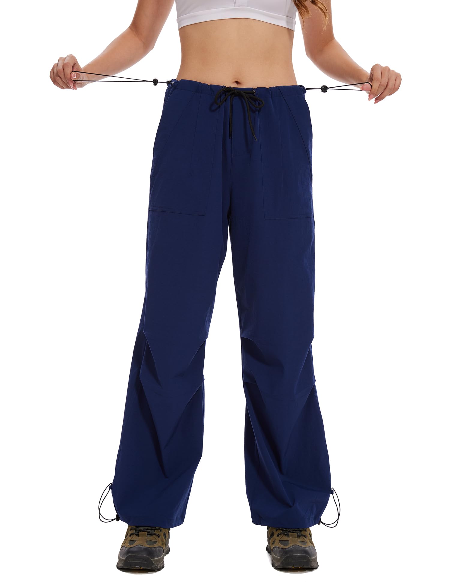 Walking Trousers for Women Wide Leg Womens Lightweight Hiking Pants Ladies Water Resistant Outdoor Trouser