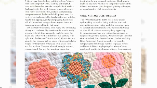 Image of Vintage Vibe Quilts and Projects: Classic Designs for Pretty, Useful Things (Landauer) 8 Full-Size Quilts and 9 Scrappy Projects, with Techniques for Hand-Quilting, Needle-Turn Applique, and More