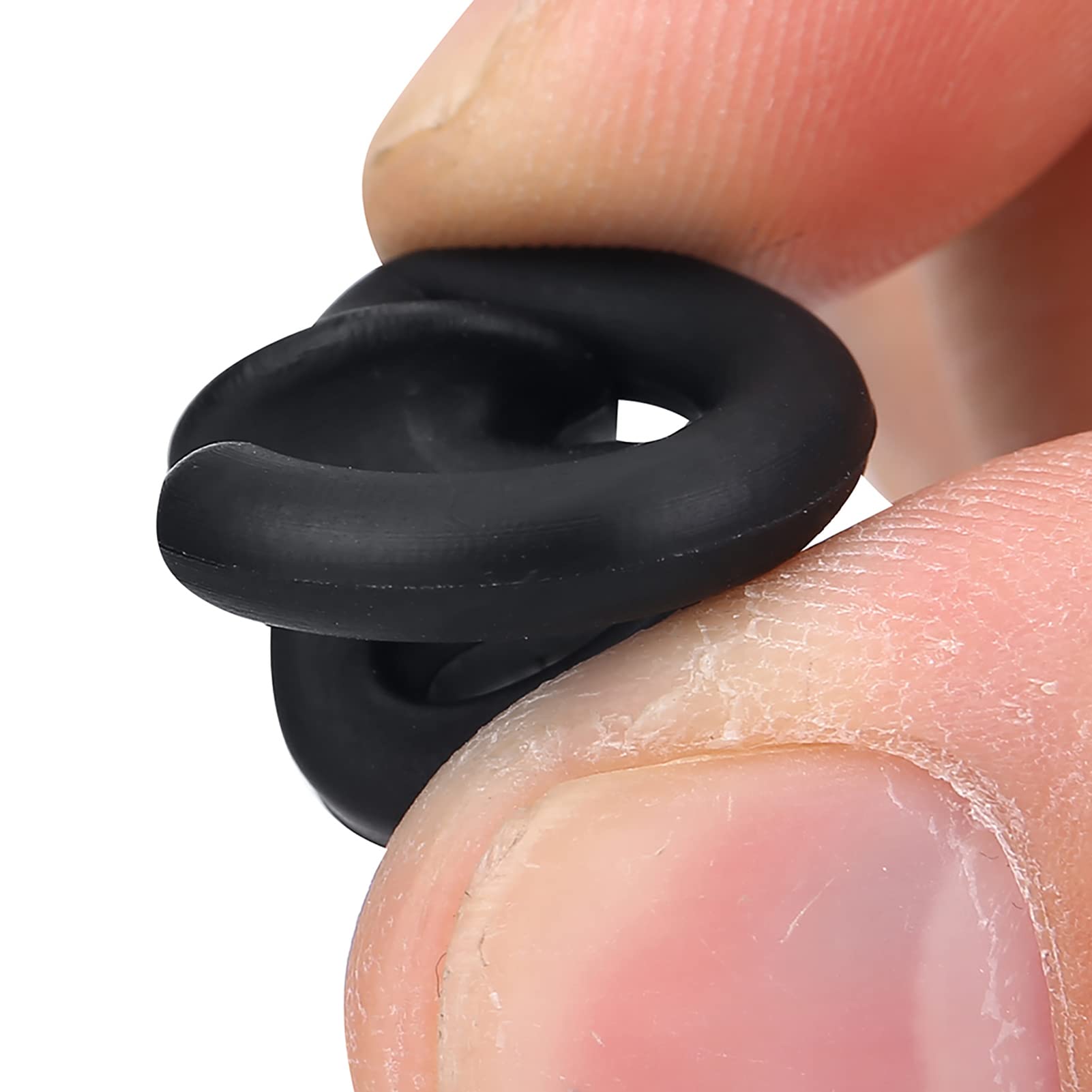 Joyzan Silencieux de Queue Singe, Stabilisateur Silencieux Corde Tir à l'arc Amortisseur Vibrations d'arc Poulies Composé Arc Chaîne Amortisseurs Choc en Caoutchouc Accessoires Sport(Noir) 4pcs