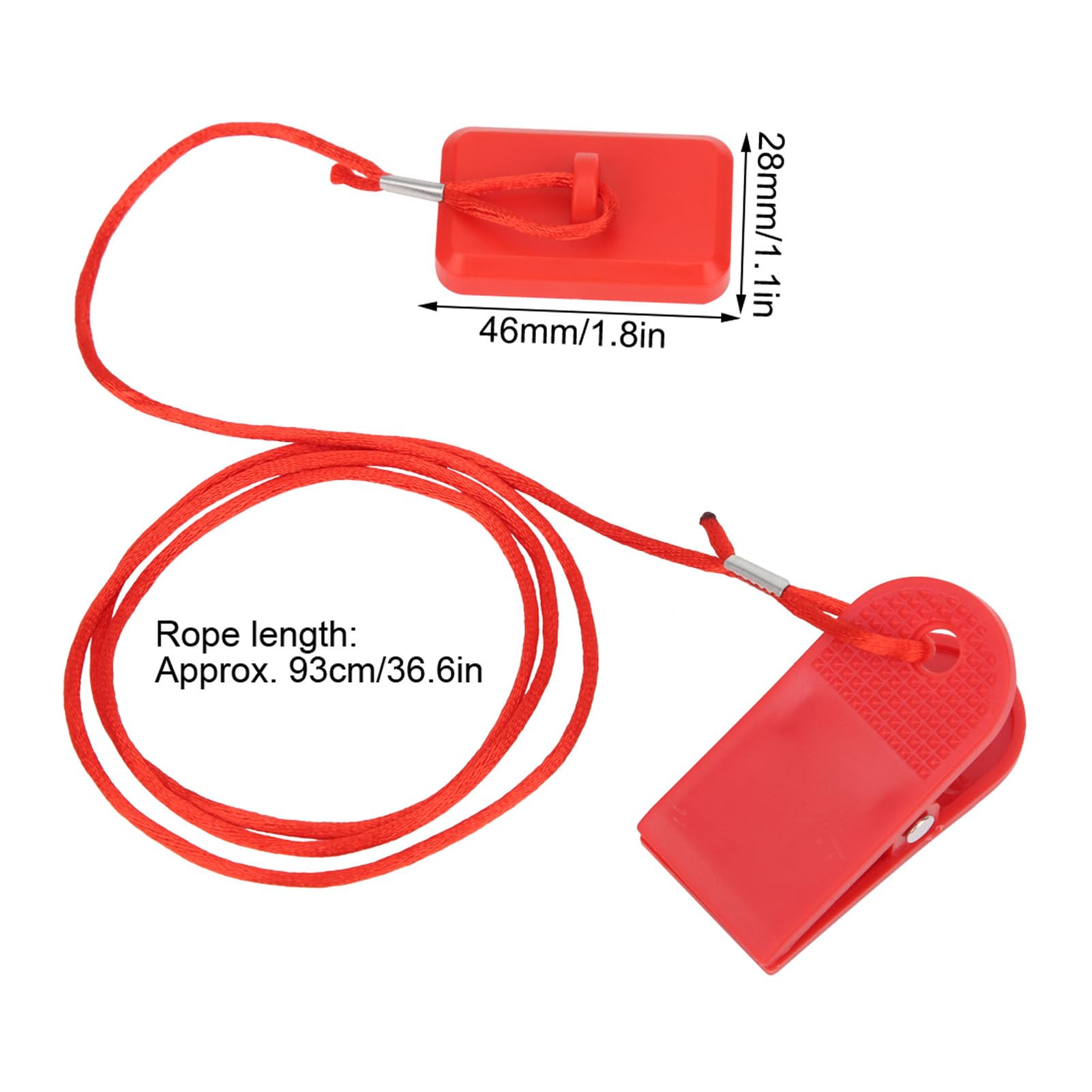 Magnetic Emergency Stop Switch Replacement 2pcs Treadmill Magnet Safety ...