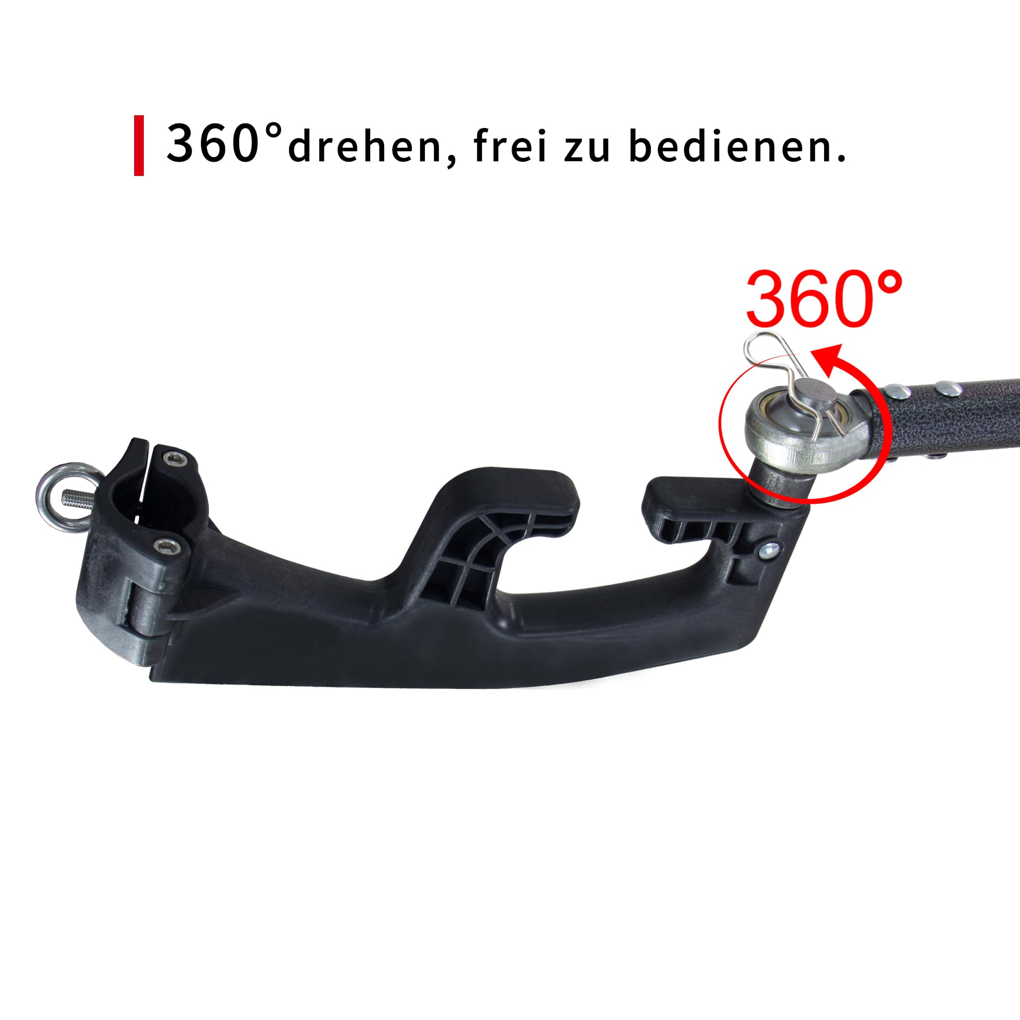 Tmz Remorque de vélo avec plate-forme de support de 125 l, remorque avec attelage, remorque pour vélo 50/120 kg, chariot avec pneus amovibles, cadre pliable, autocollants réfléchissants