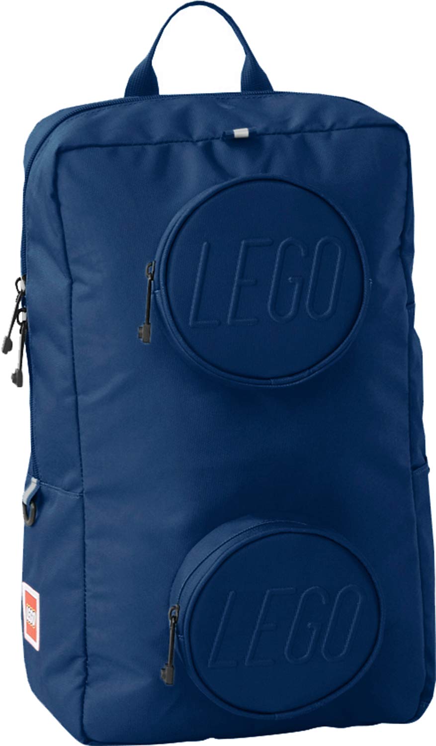 BBM Lego Bags Signature Brick 1x2 Kinder Rucksack 18 Liter, Alltagsrucksack, Freizeit Daypack Mit Laptop, Tablet & Handyfach, Unisex Adults’ Tablet/Laptop Backpack, Blu,