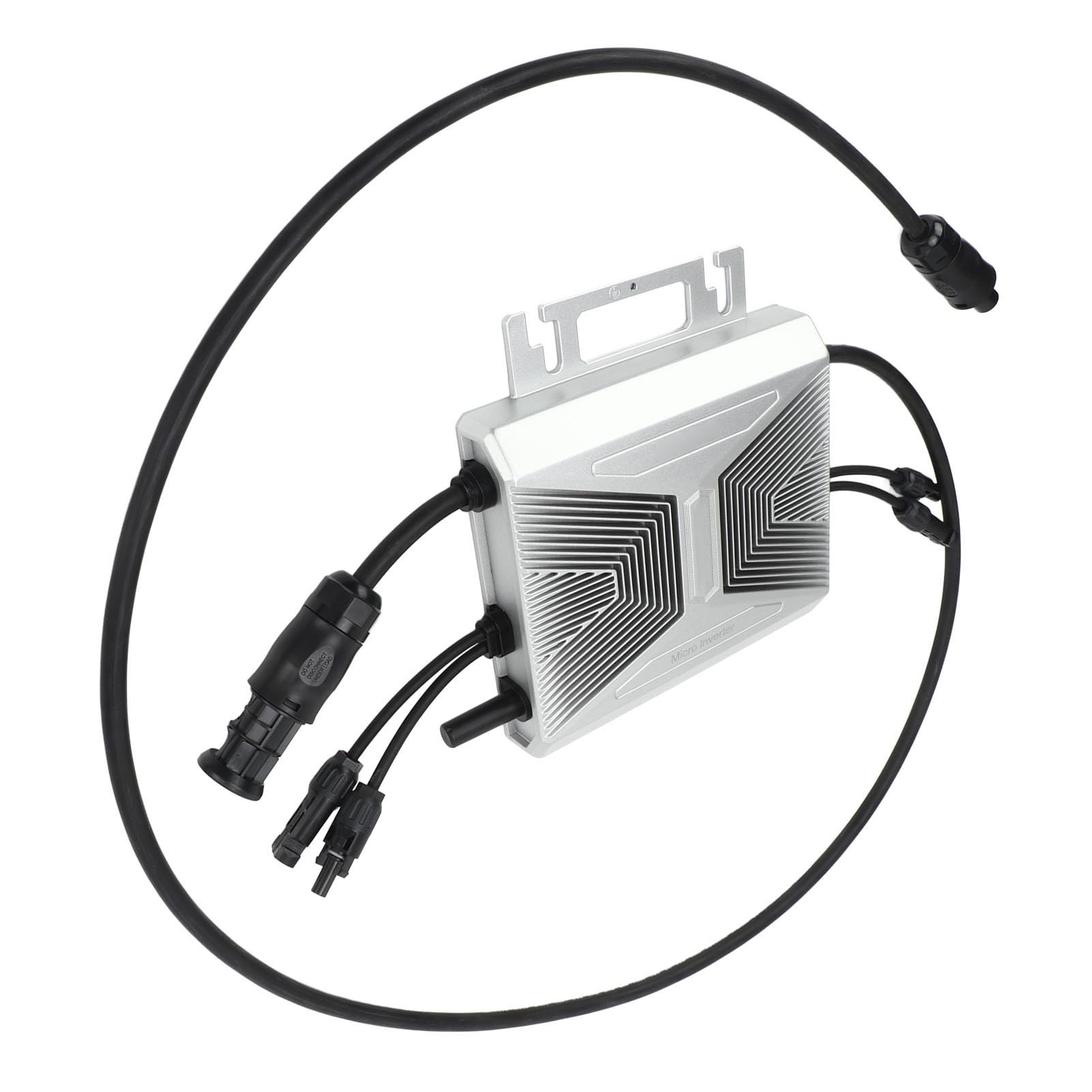 Oumefar Micro Inverter Impermeabile 600 W con Telecomando per di Generazione di Energia Solare Fotovoltaica per Uso in Qualsiasi Condizione Atmosferica