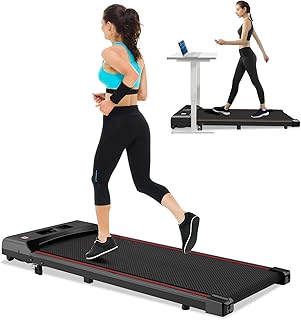 Tapis Roulant Pieghevole con Inclinazione - 3.0HP Senza Manubrio, 6% Pendenza, 120kg Portata, Telecomando, per Casa e Ufficio