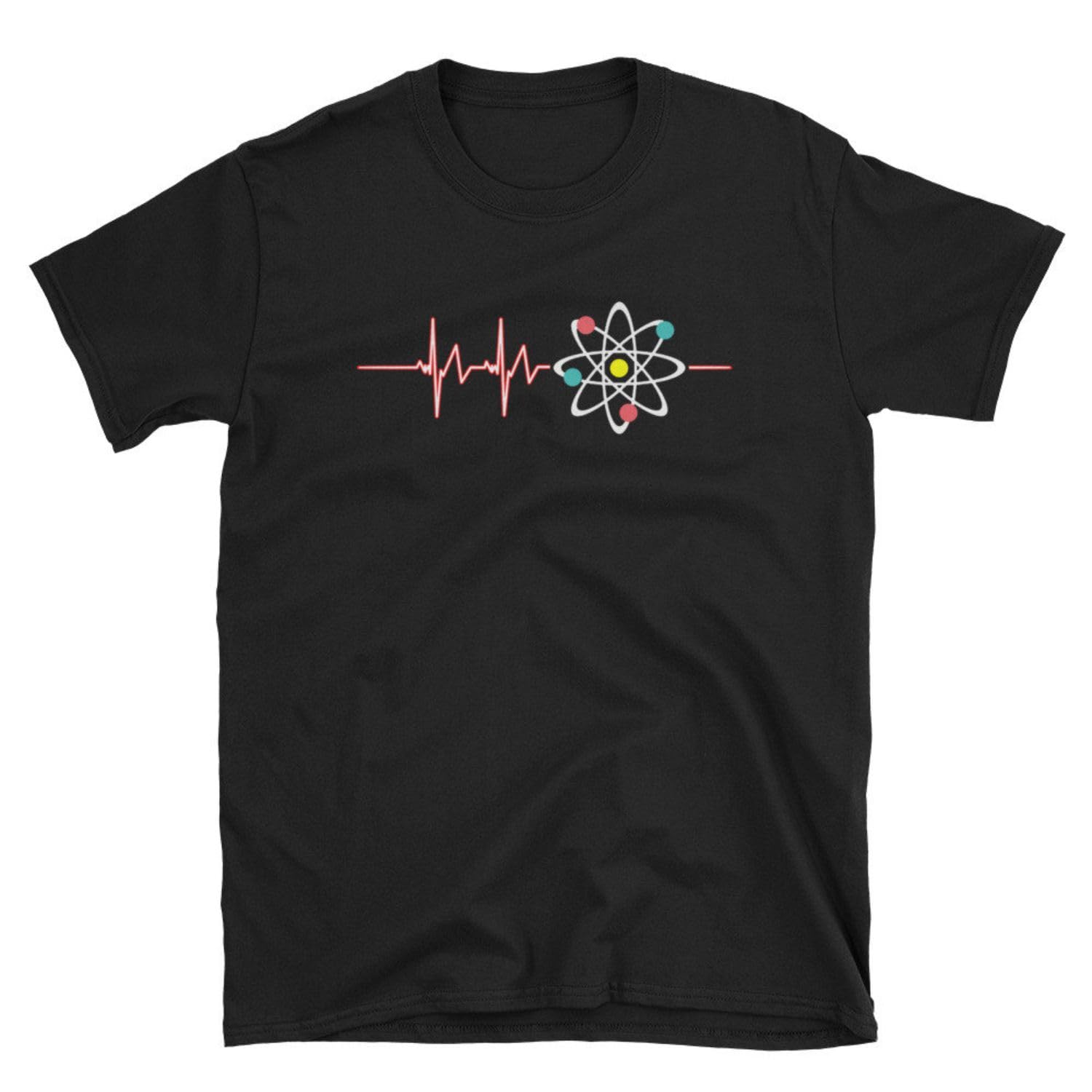 GenericShirt Scientist Heartbeat Science Geek Chemistry Chemical Lovers T Shirt Tee Shirt