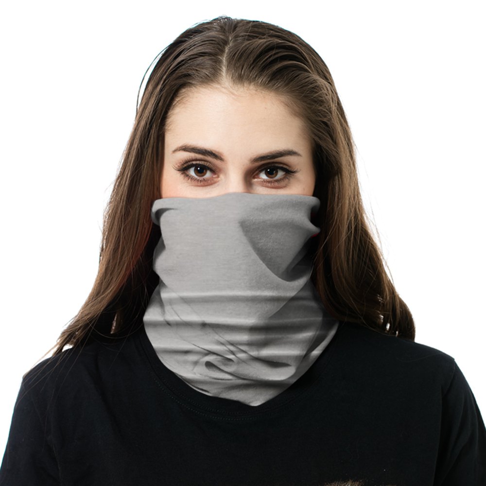 BANDZ - Protects Against Sun, Wind or Cold - Good for Men and Women - Sun Mask, Neck Gaiter, Face Mask, Multi Functional, Magic Headwear, Face Wrao (Grey)