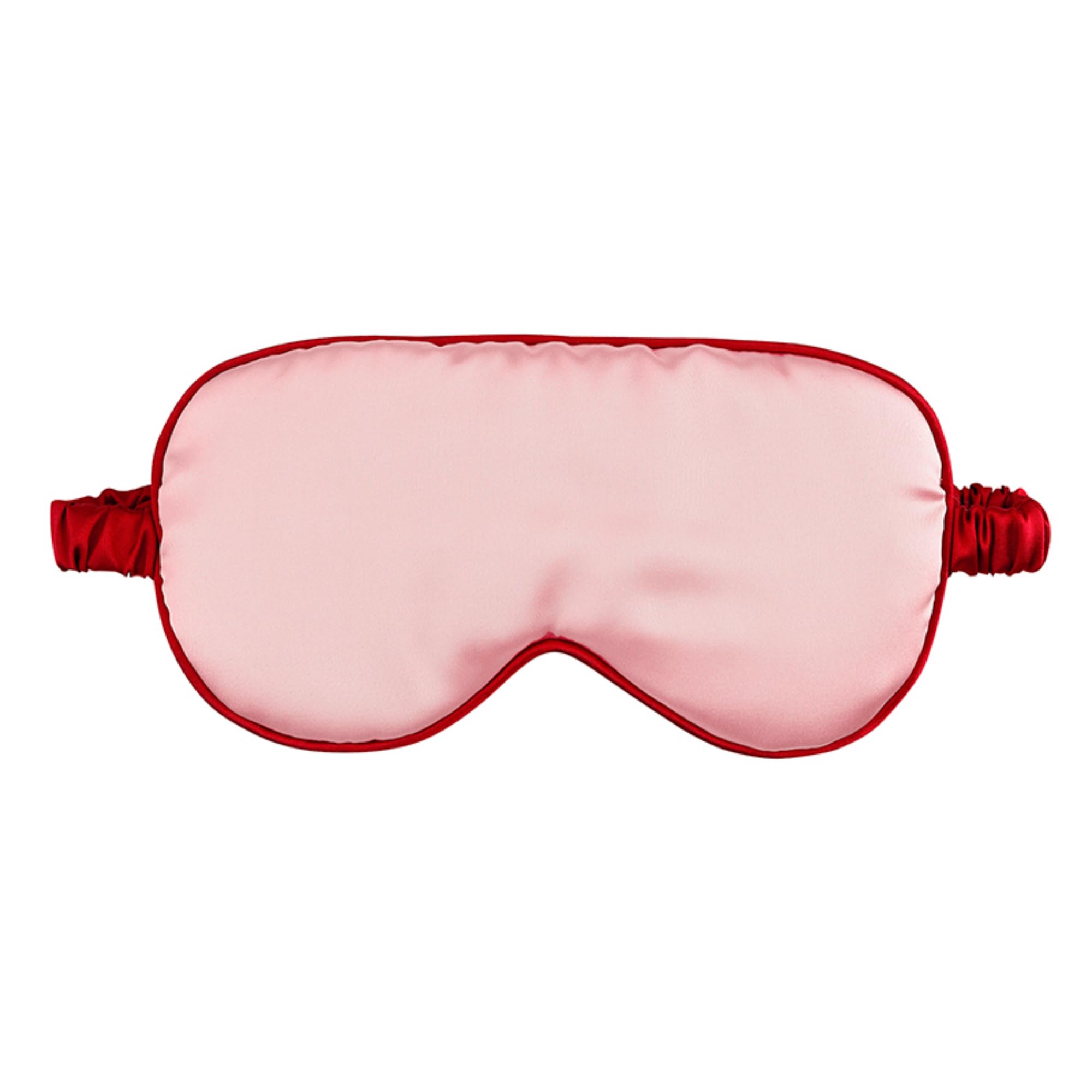 Accessories - Soft Silky Eye Masks for Sleeping - Satin Sleep Mask in an Ornament One Size Rose