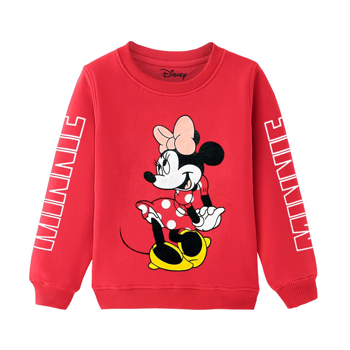 Kuchipoo Girls Regular Fit Winterwear Sweatshirt (© Disney-SWT-305, Multi-Colored)-picture-11