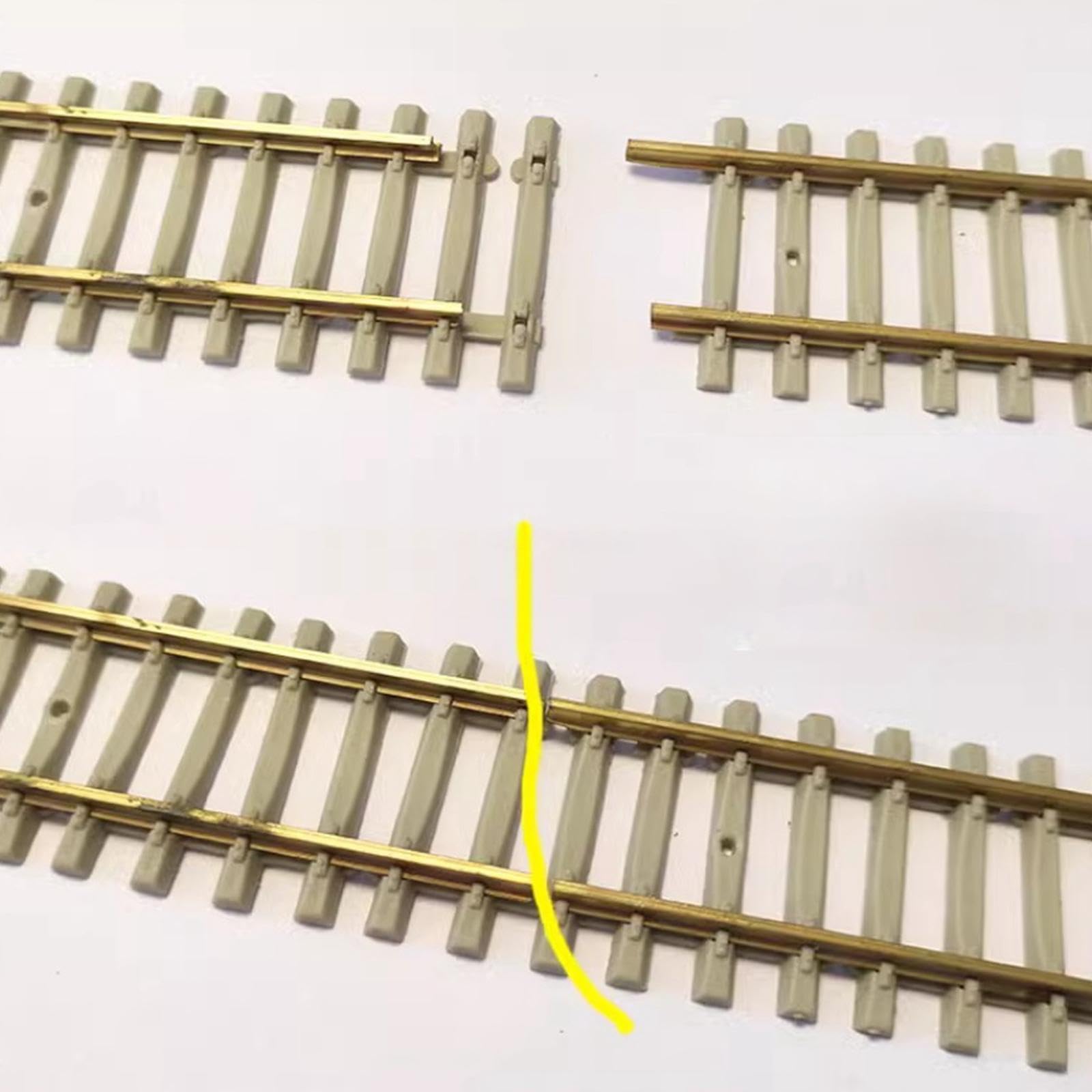 線路 約50cm Amazon | 1:87 鉄道線路 ミニチュア鉄道線路 DIYプロジェクト用
